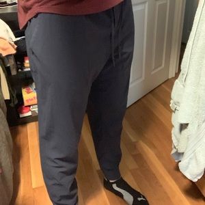 LuLu lemon Joggers, Navy blue size large